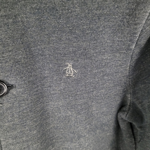 ORIGINAL PENGUIN | button up hooded sweatshirt jacket - Picture 2 of 10